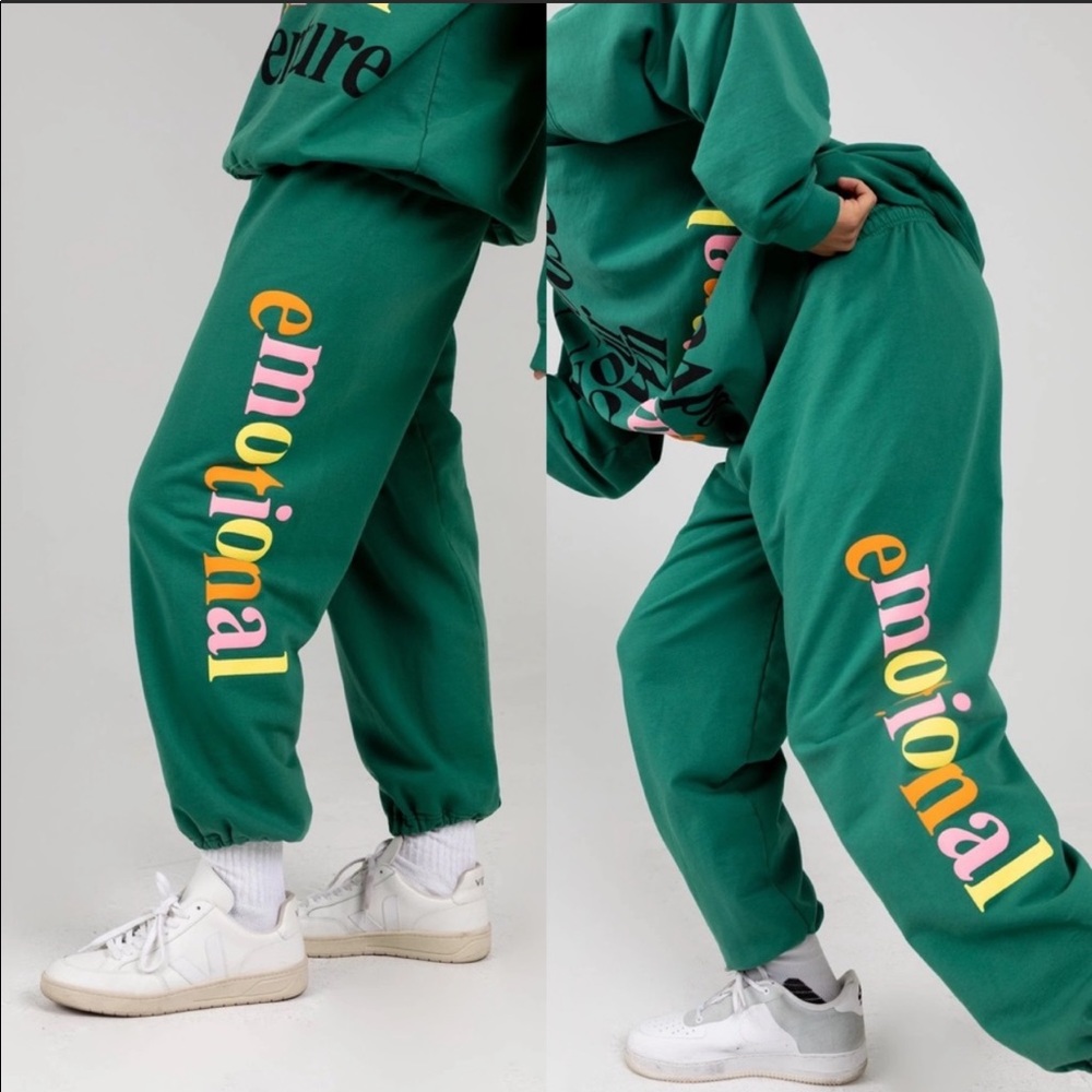 NWOT Mayfair The Label Emotional Adventure Sweatpants